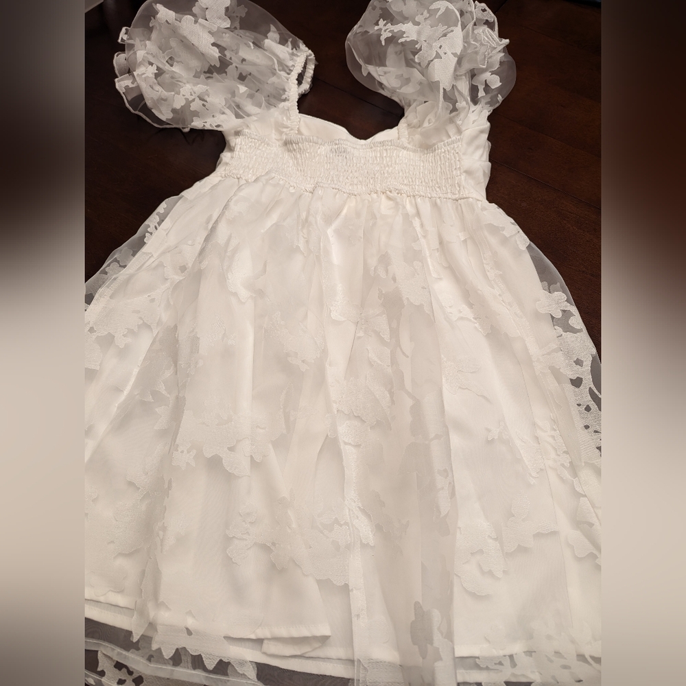 Allison and Kelly White Dress